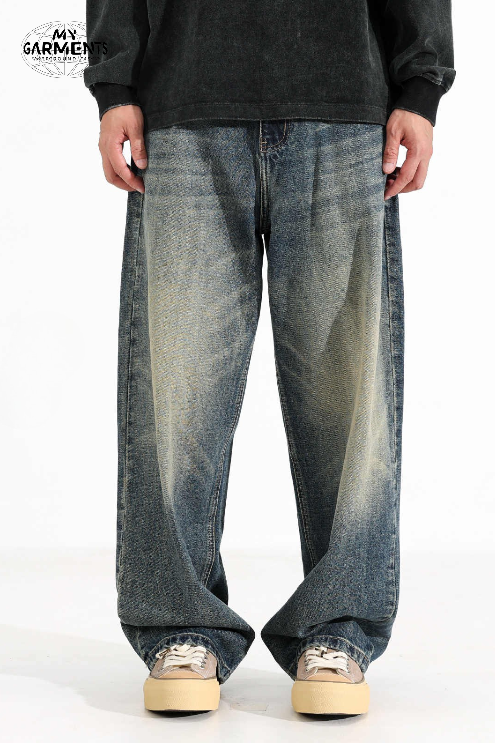 'Cascade' Vintage Baggy Jeans