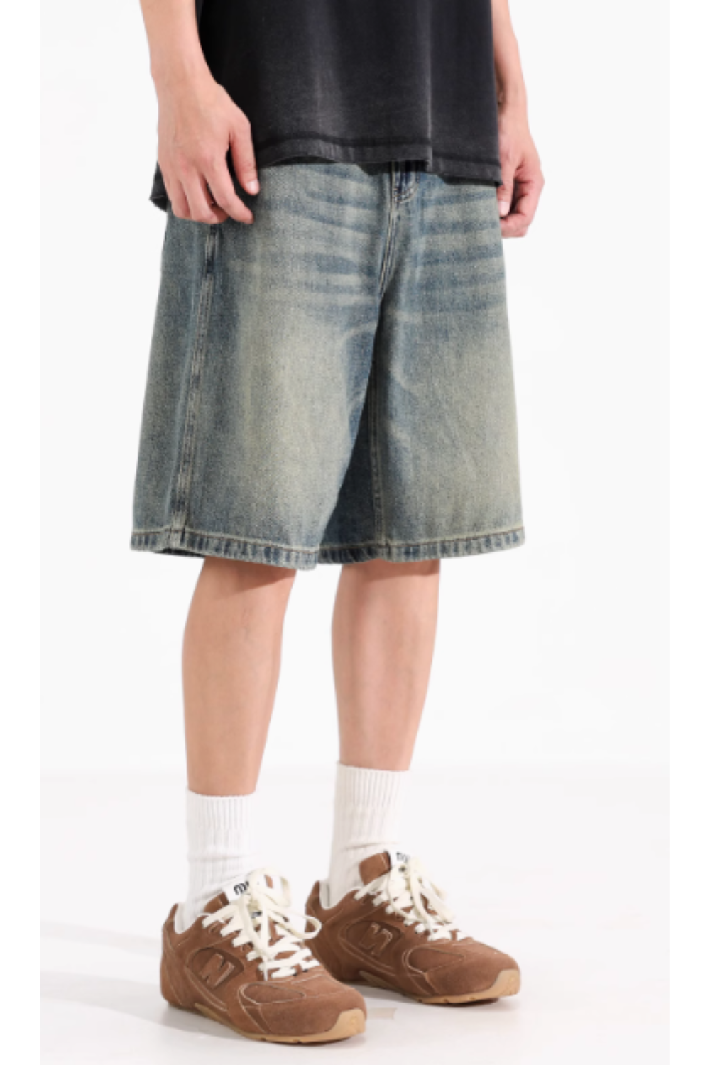 'Cove' Distressed Denim Shorts