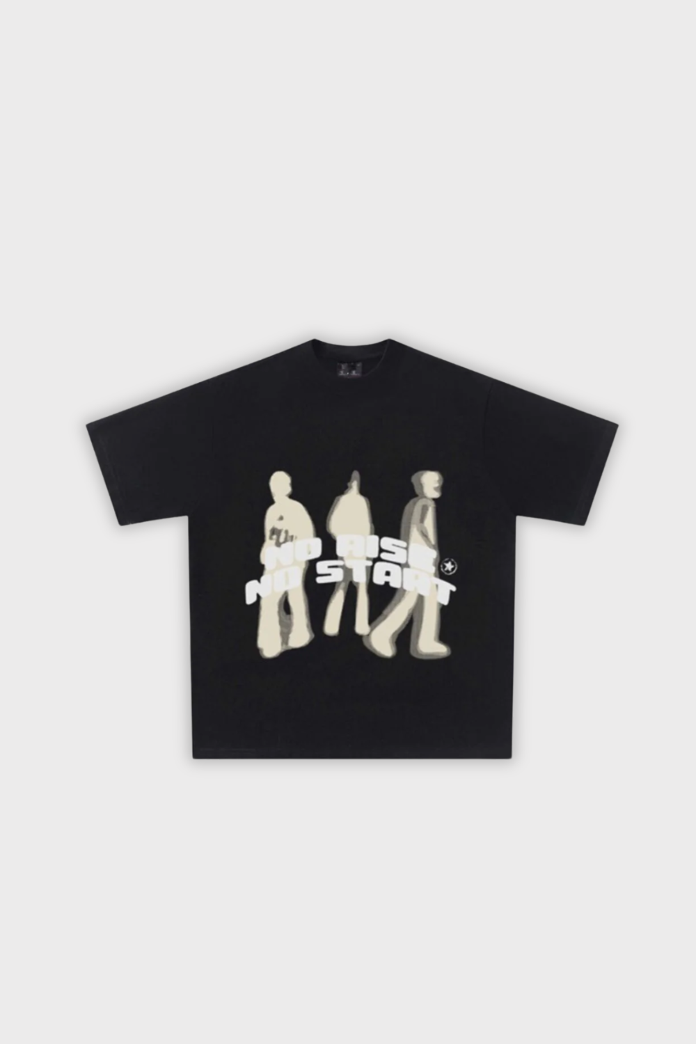 Graphic Tee 'No Rise No Start'