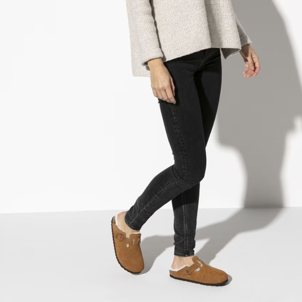 Sandal Boston Shearling Suede