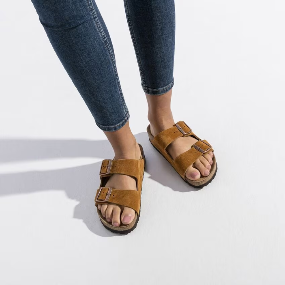 Sandal Arizona Weiches Fußbett Wildleder