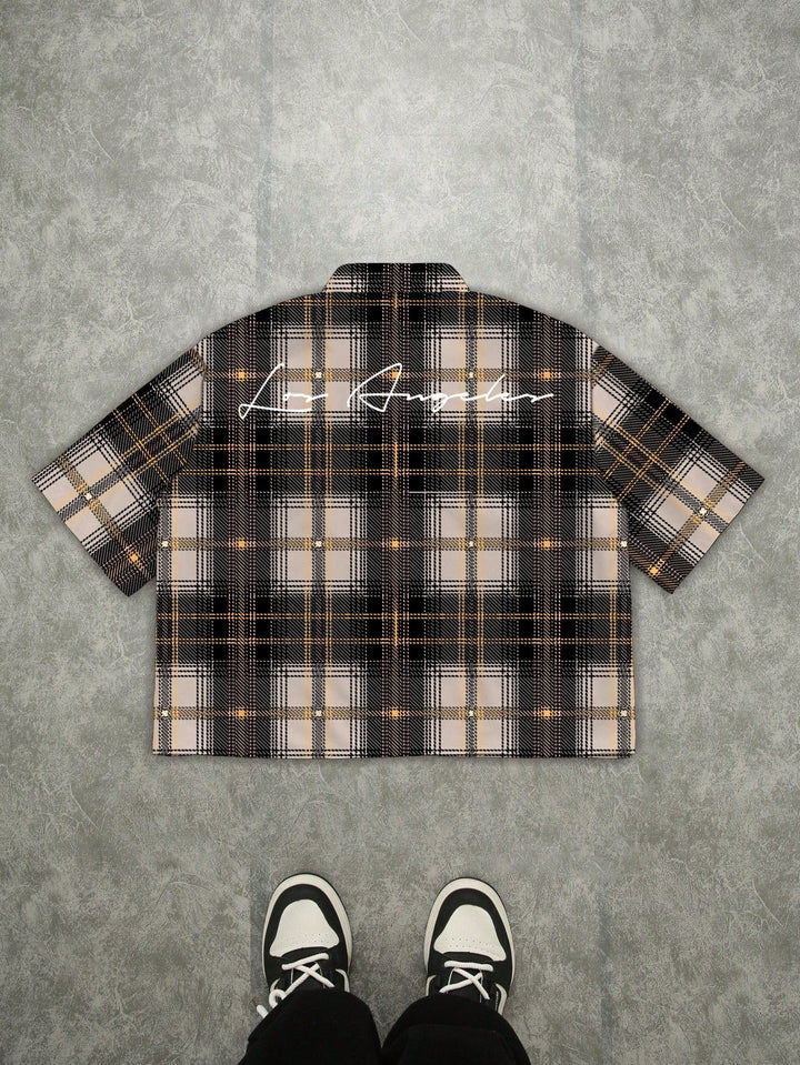 Checkered Custom Shirt - MyGarments®