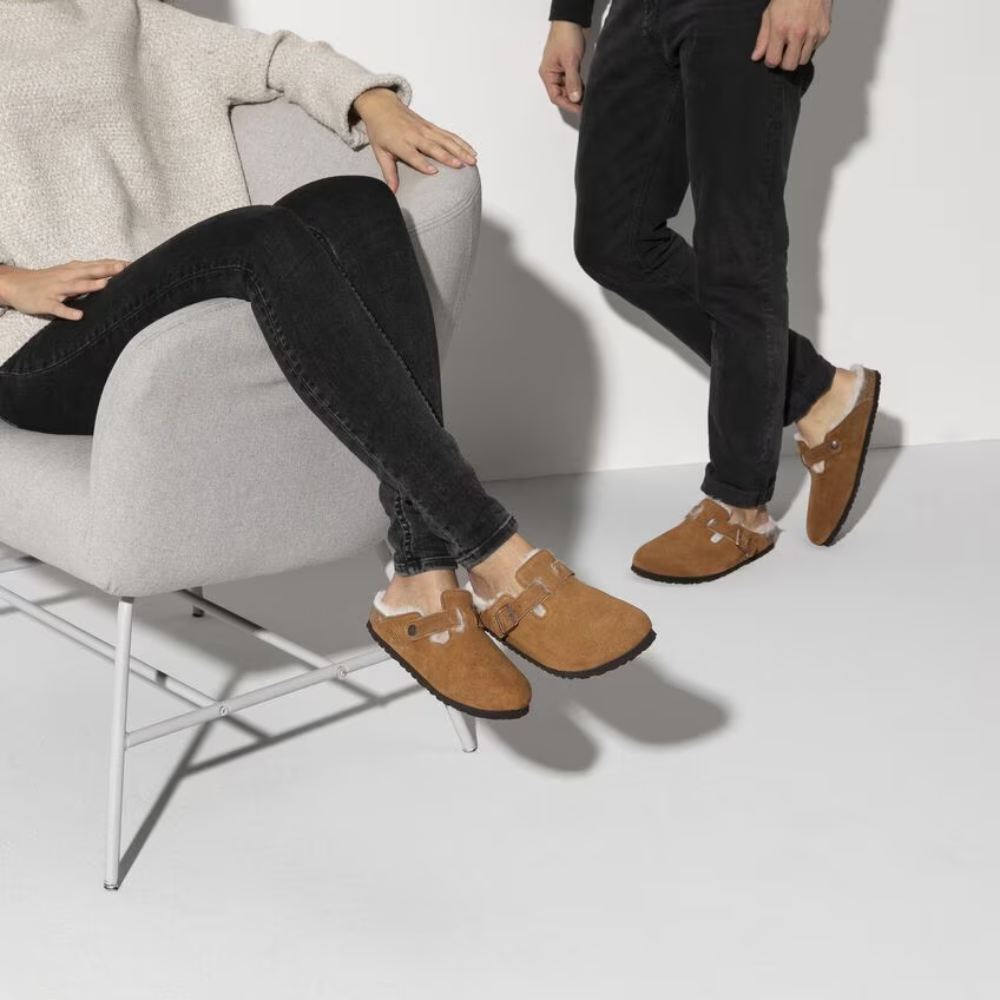 Sandal Boston Shearling Suede