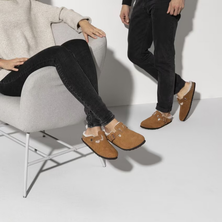Sandal Boston Shearling Suede