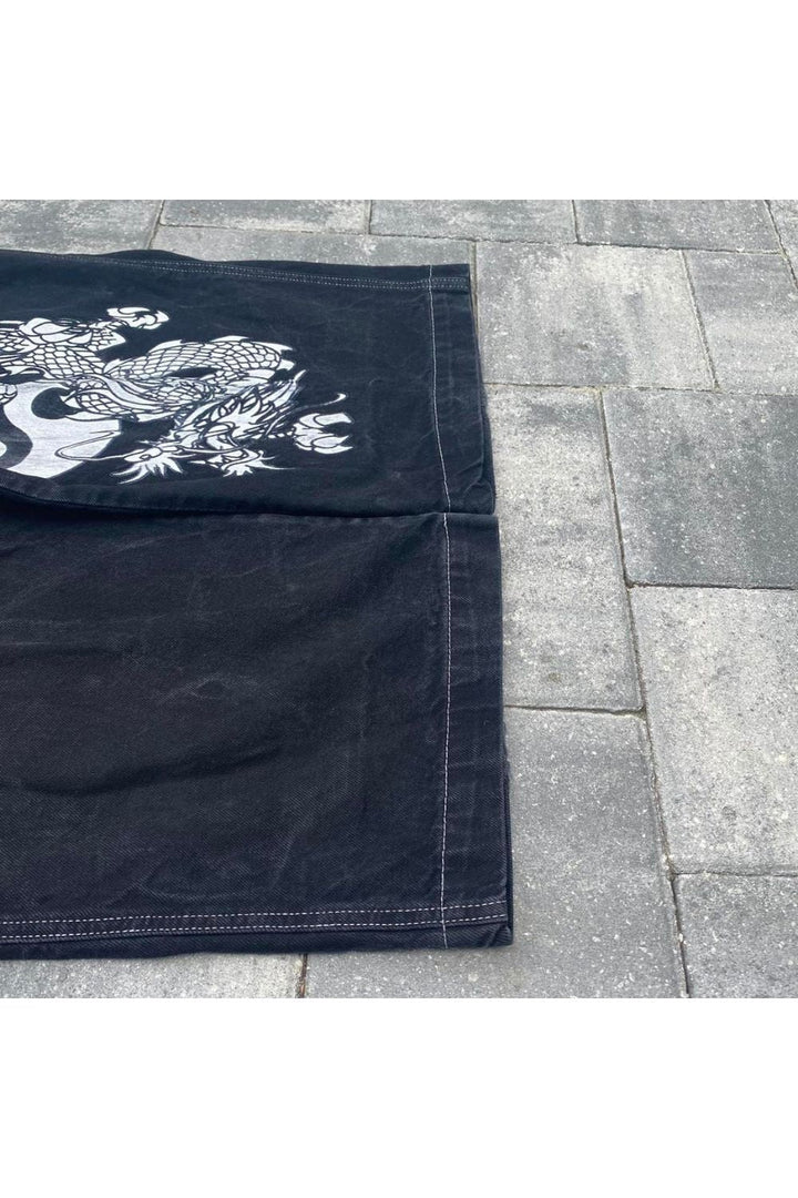 'Yin-Yang' Baggy Jeans