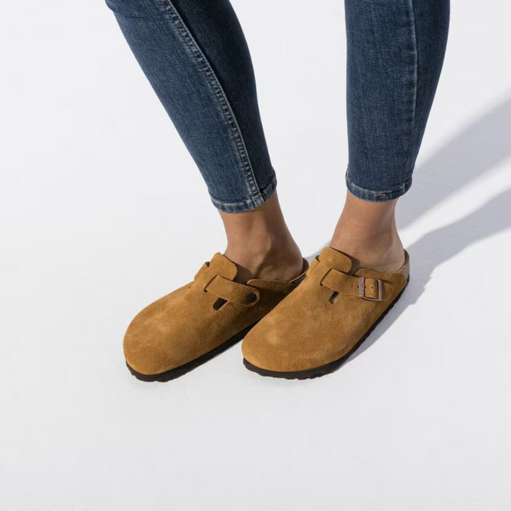 Sandal Boston Weiches Fußbett Wildleder