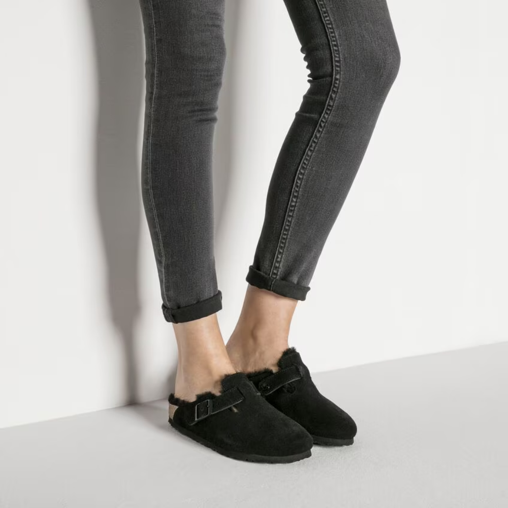 Sandal Boston Shearling Suede
