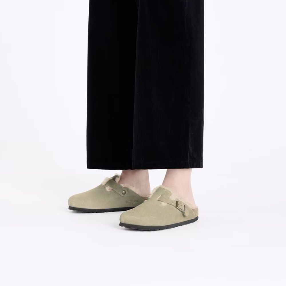 Sandal Boston Shearling Suede