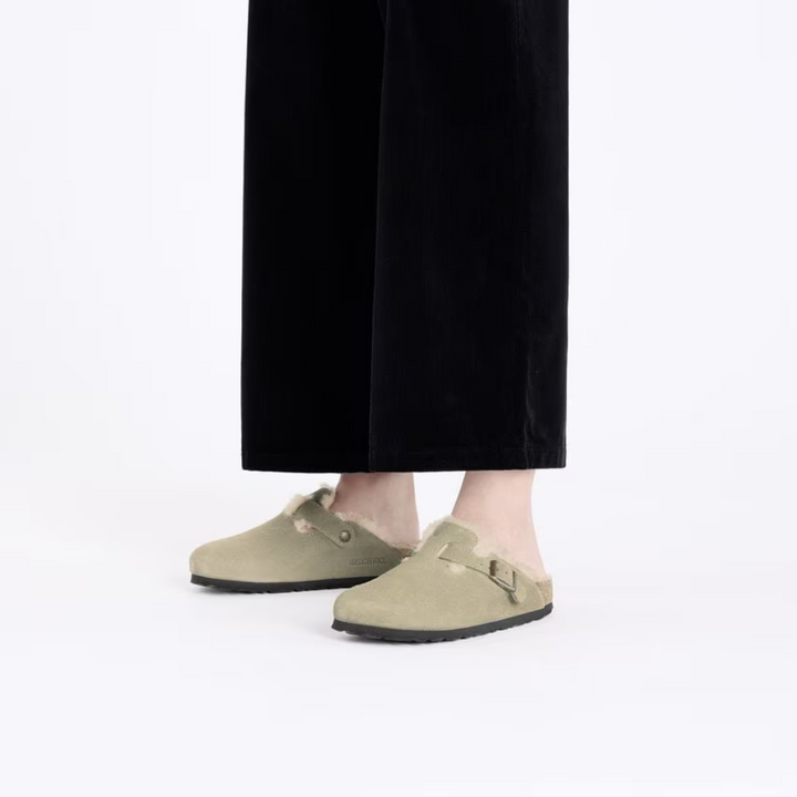 Sandal Boston Shearling Suede