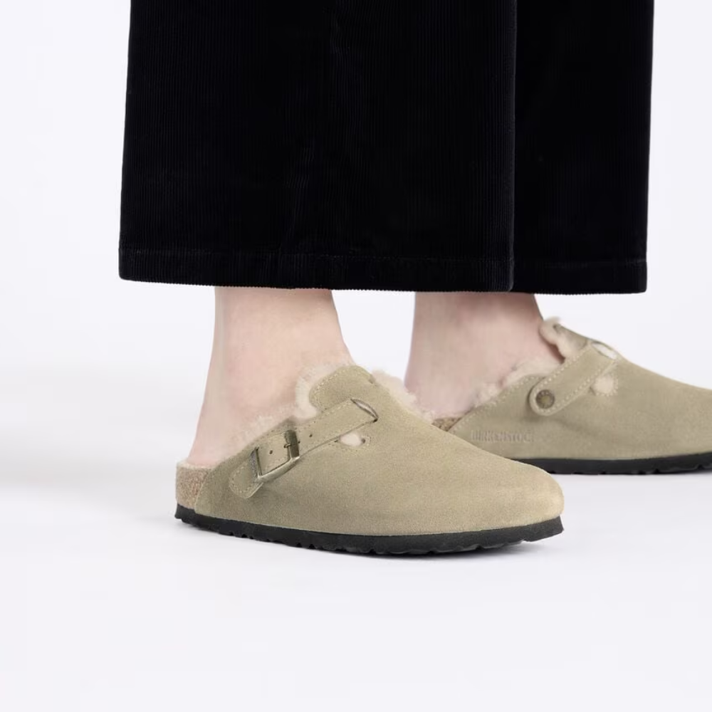 Sandal Boston Shearling Suede