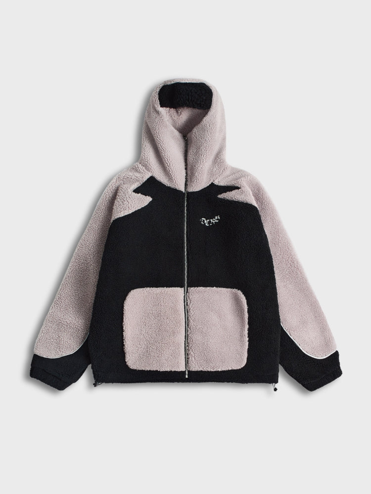 MyGarments - Dark & Light Brown Sherpa Ninja Fleece