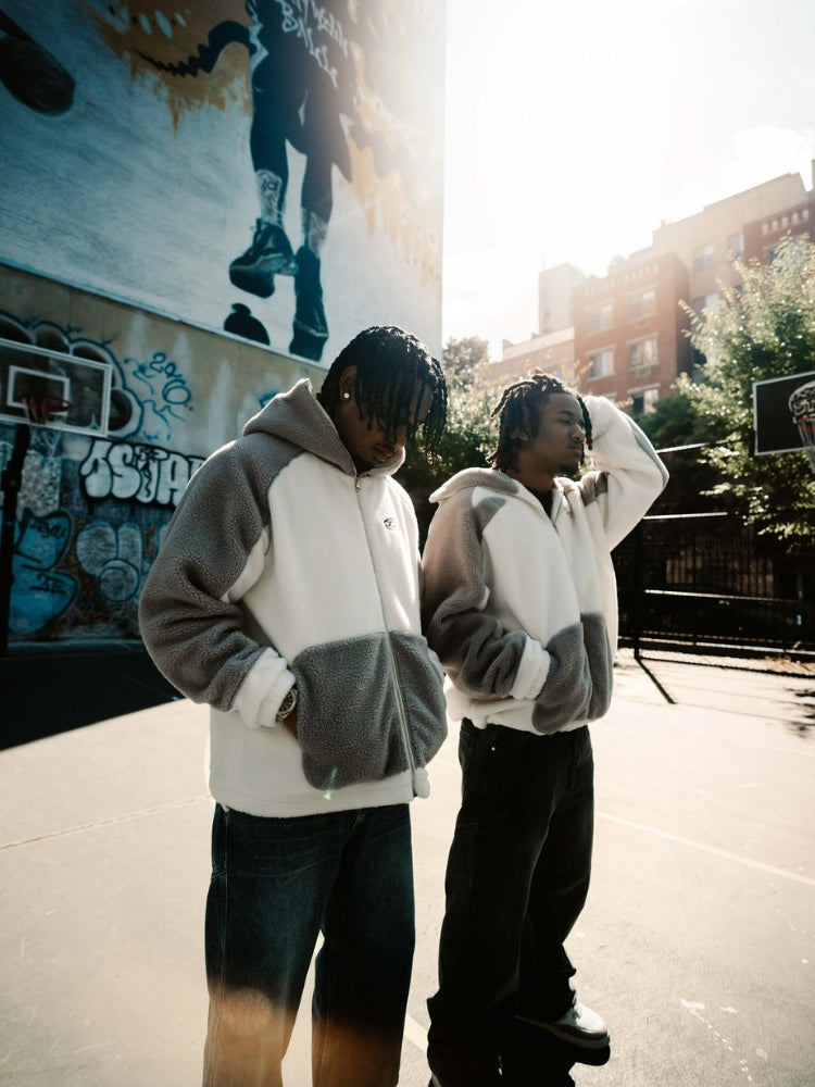 MyGarments - Dark & Light Brown Sherpa Ninja Fleece