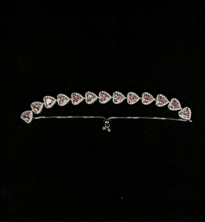 Heart Crystal Bracelet - MyGarments