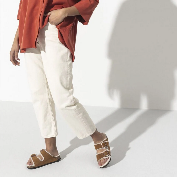 Sandal Arizona Sheepskin Suede