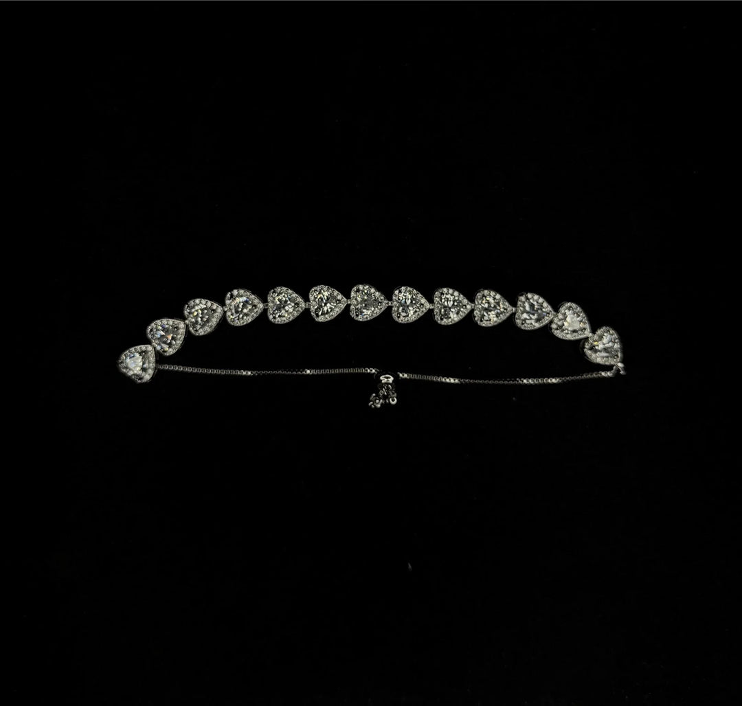 Heart Crystal Bracelet - MyGarments