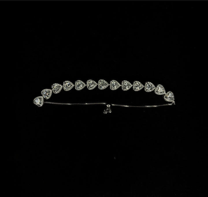 Heart Crystal Bracelet - MyGarments