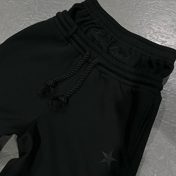 Double Waist Baggy Joggers - MyGarments