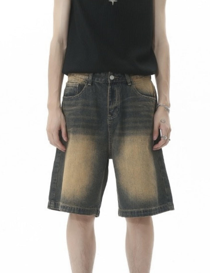 MyGarments - Baggy Denim Jort Age Washed