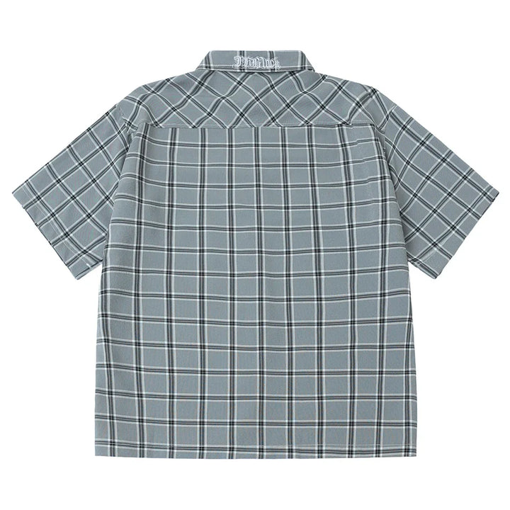 Letter Embroidery Shirt - MyGarments®