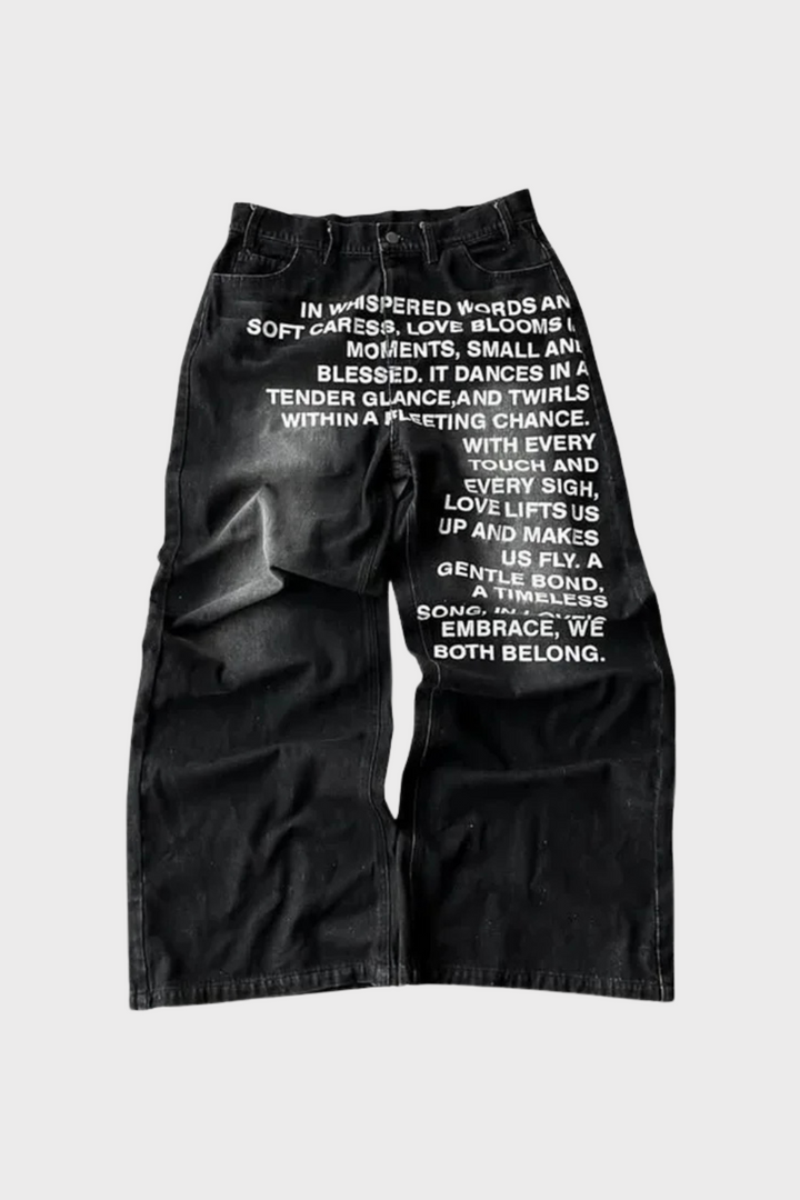 “Japanese Poem” Jeans