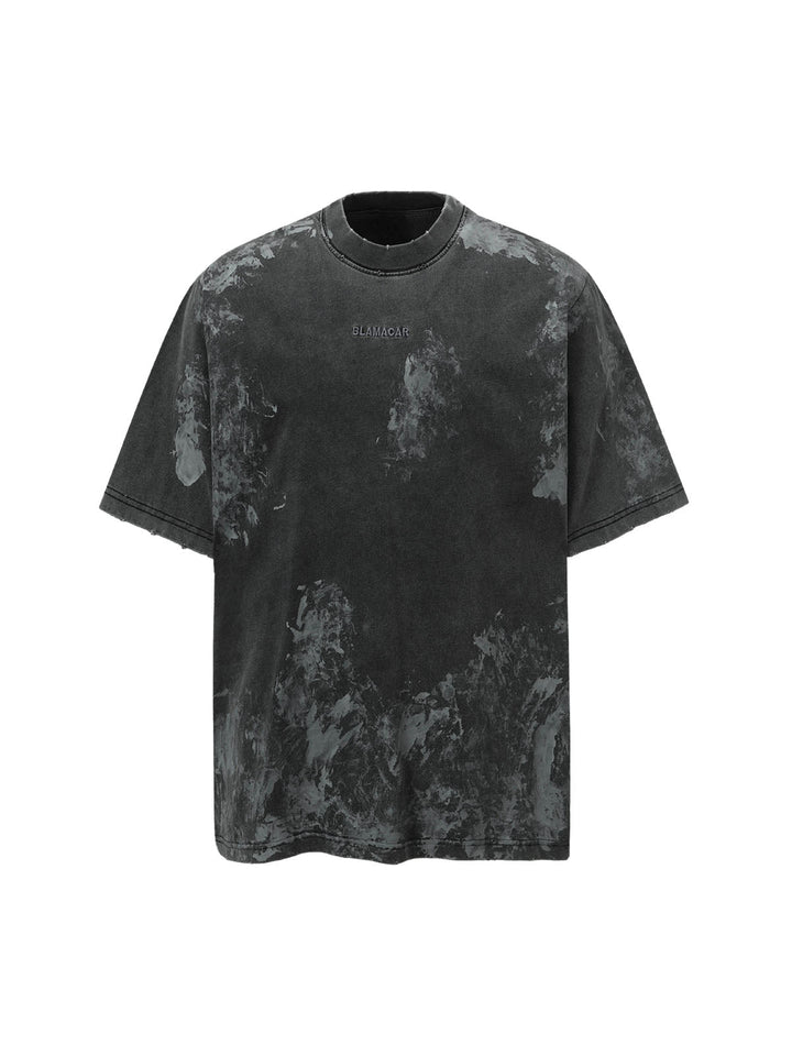 Washed Tie-Dye Short Sleeve T-Shirt