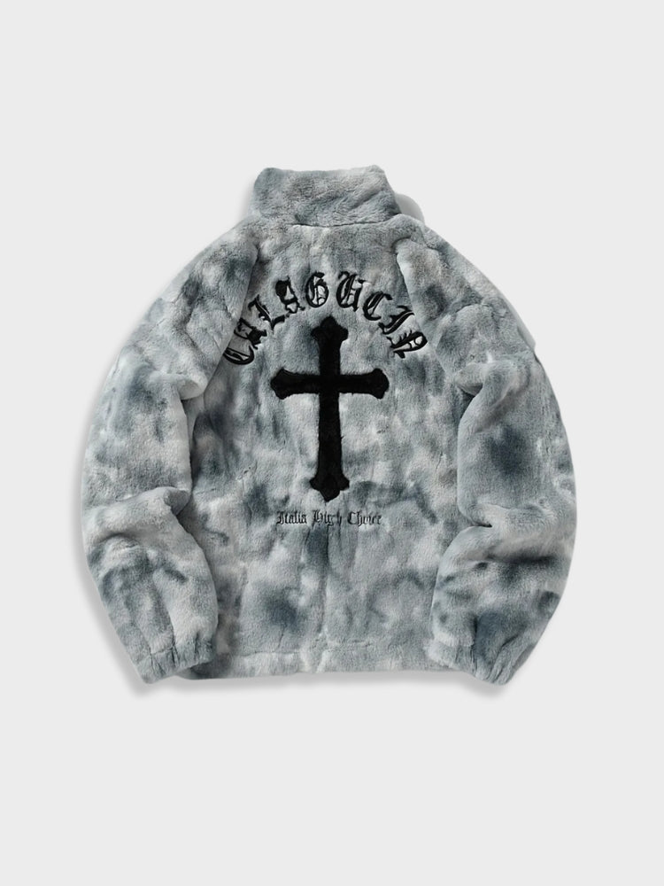 MyGarments - Vintage Warm Cross Fleece Jacket