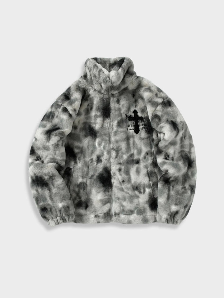 MyGarments - Vintage Warm Cross Fleece Jacket
